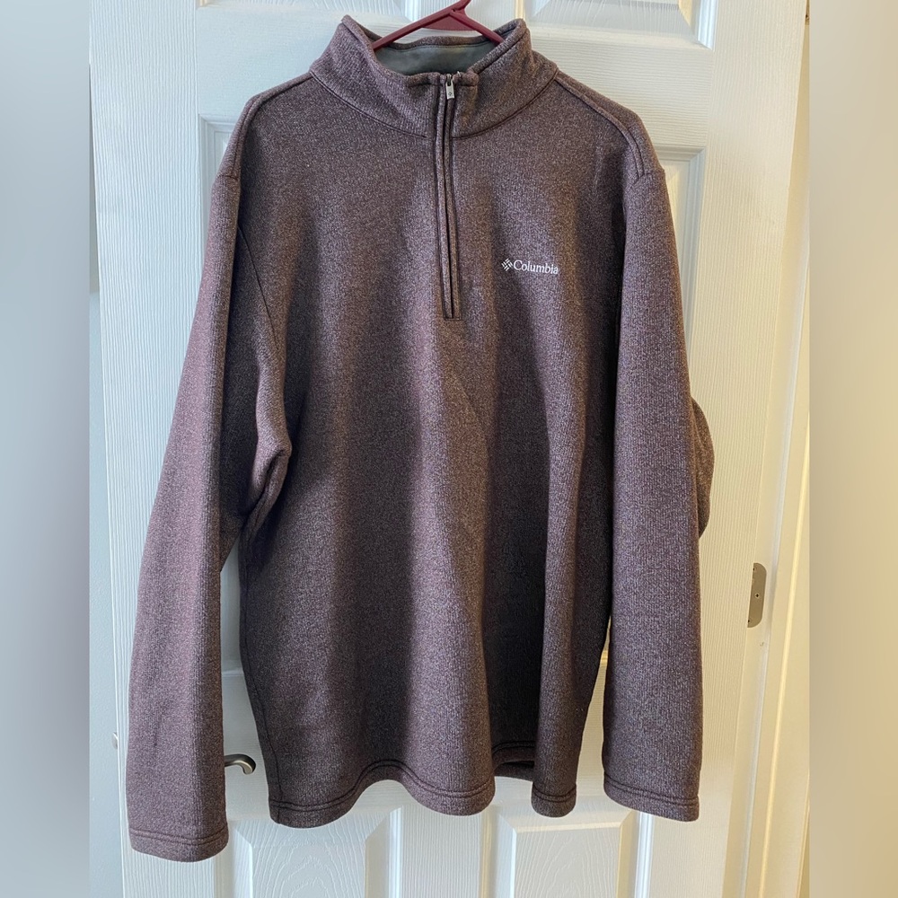 Columbia, men’s, warm quarter zip pullover